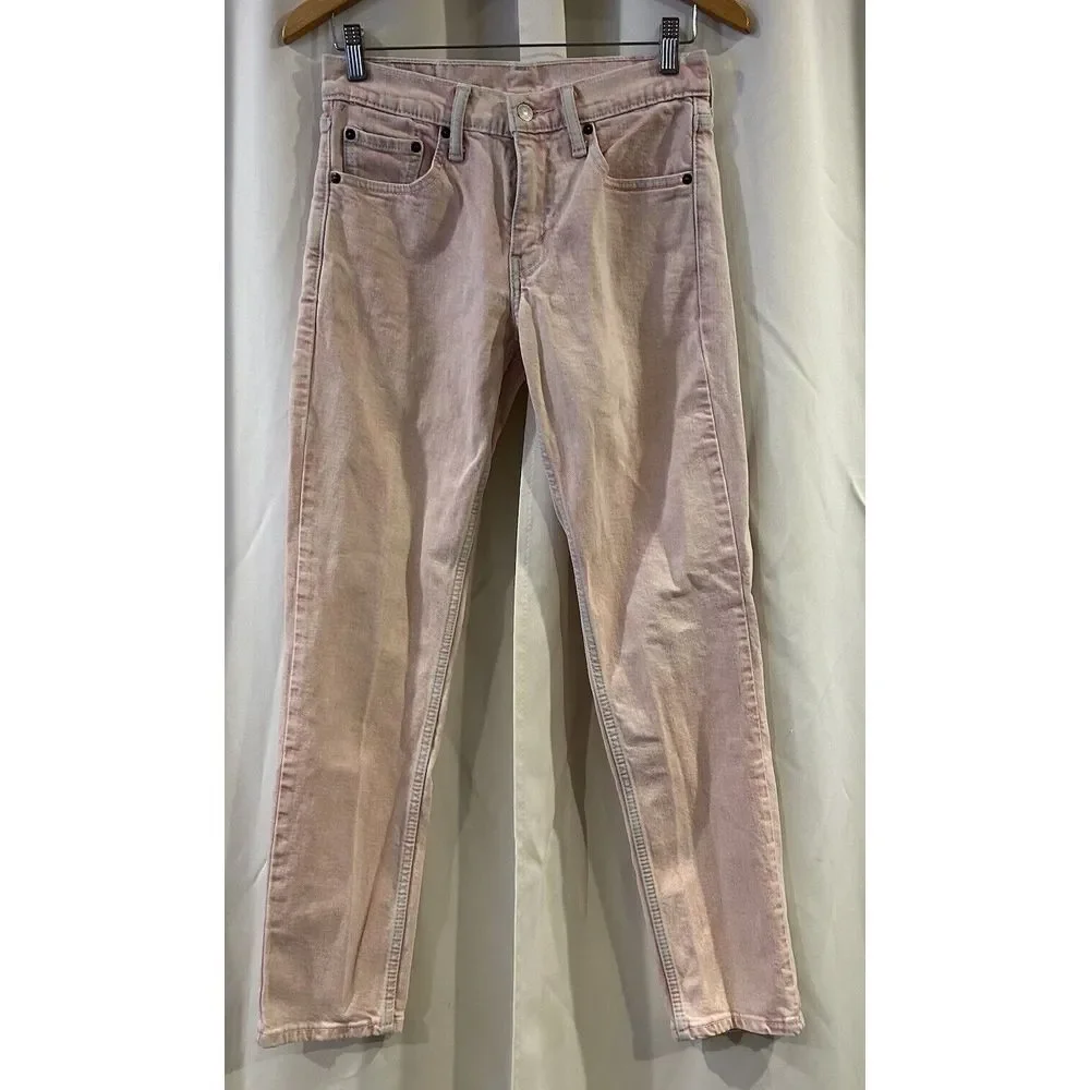 Levi's 511 Slim Stretch Mens 29/30 Pink